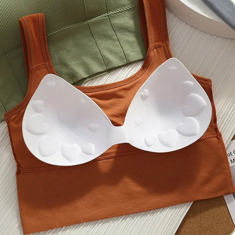 Women's Seamless Breathable Sports Bra