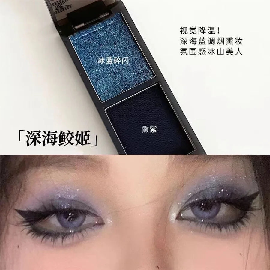 Biya 2-Color Matte Eyeshadow Palette
