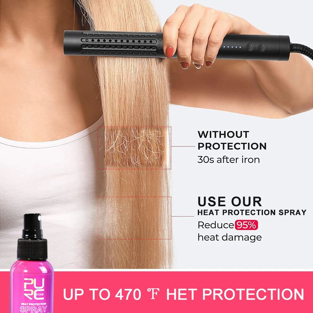Heat Protectant Spray with Coconut Oil