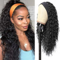 Deep Water Wave Human Hair Headband Wig