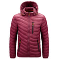 Men's Lightweight Hooded Puffer Jacket