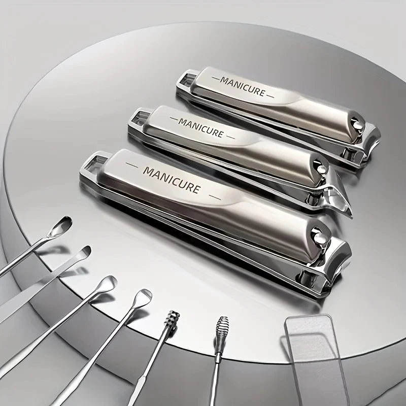 Professional Manicure & Pedicure Kit – Stainless Steel Nail Care Set