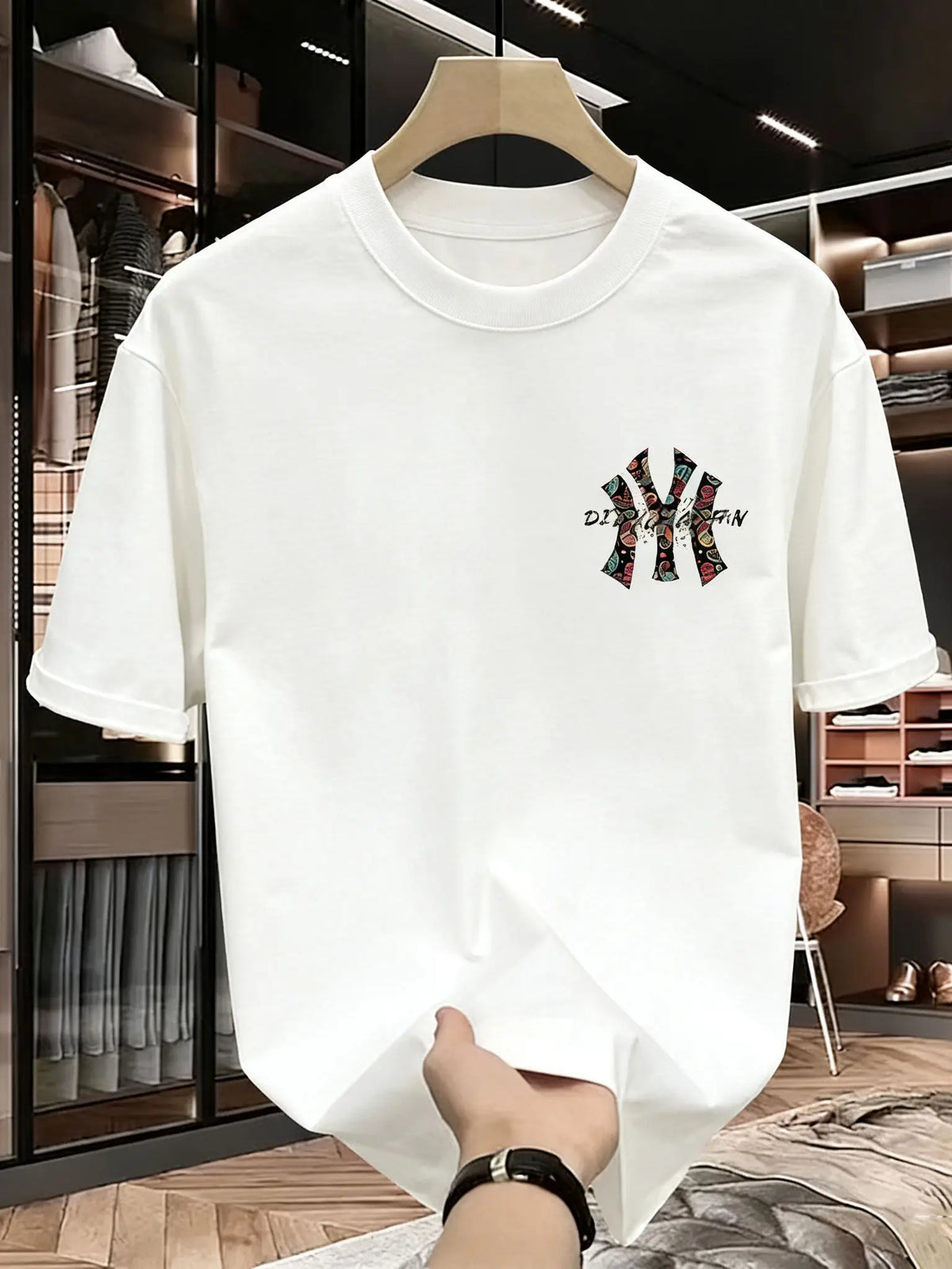 Men's Casual Printed Summer T-Shirt