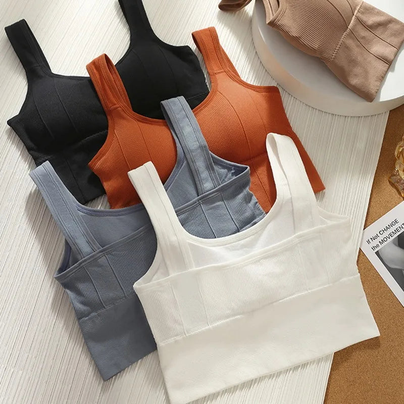 Women's Seamless Breathable Sports Bra
