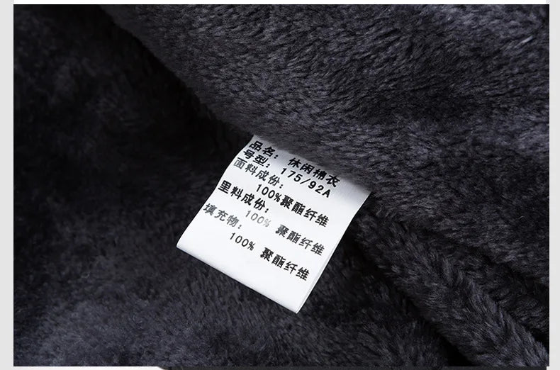 Men's Fleece-Lined Puffer Jacket
