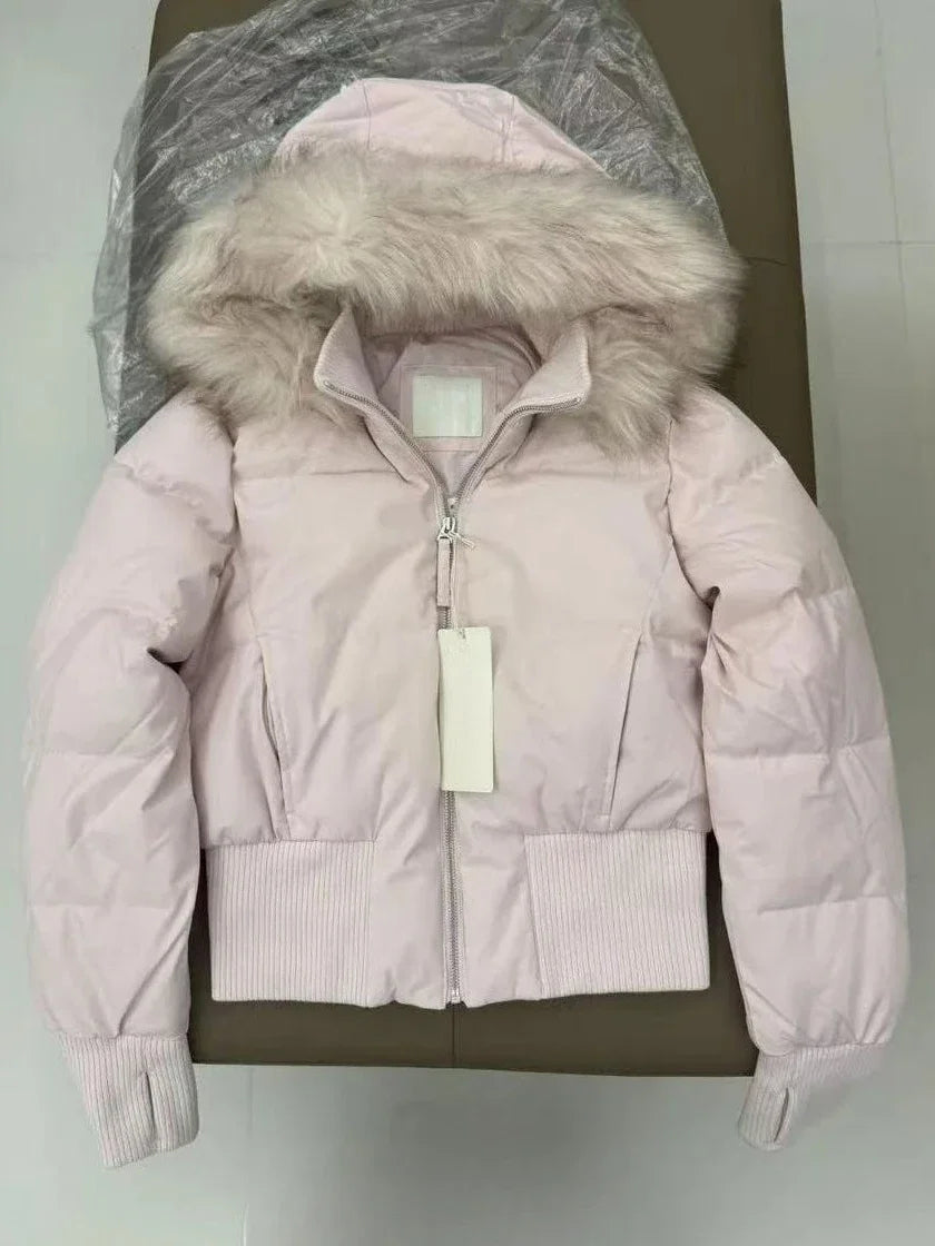 Women's Retro Puffer Parka Jacket