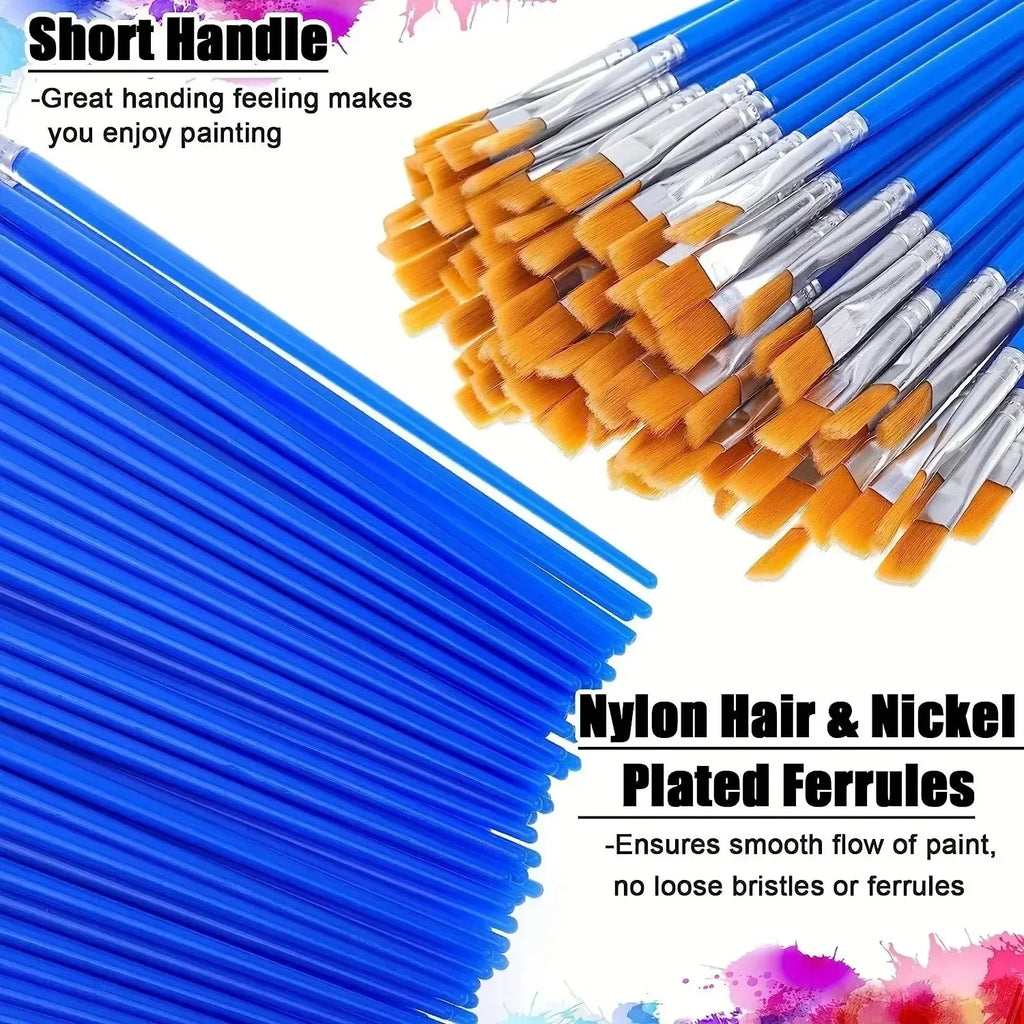 10-Piece Paint Brush Set