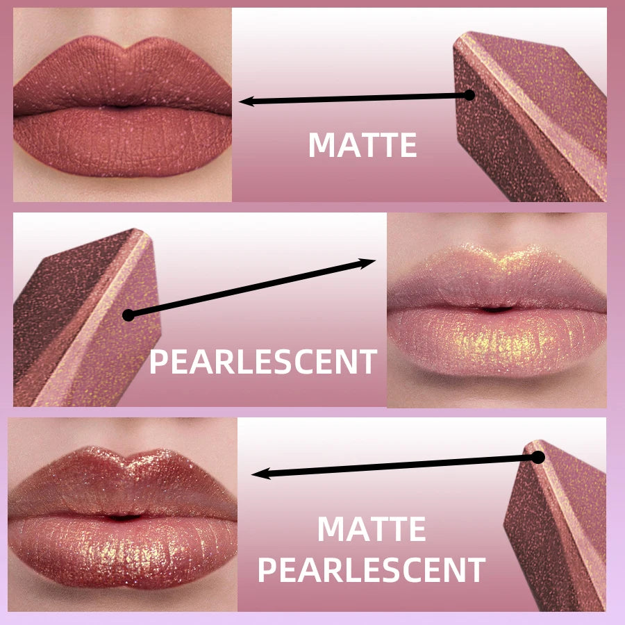 Two-Tone Glitter Lip Liner Pen