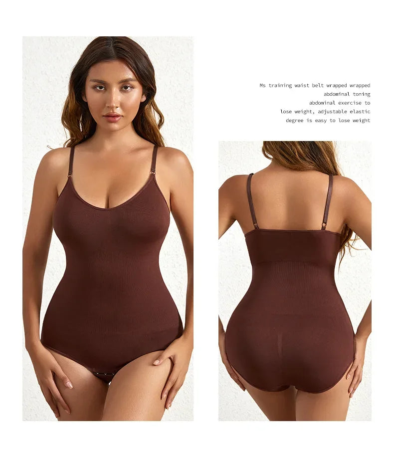 Women's Seamless Tummy Control Shapewear Bodysuit