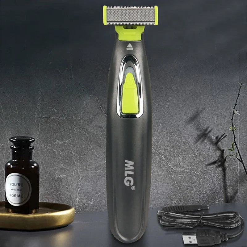 Men's Electric Portable Shaver – USB Rechargeable Trimmer