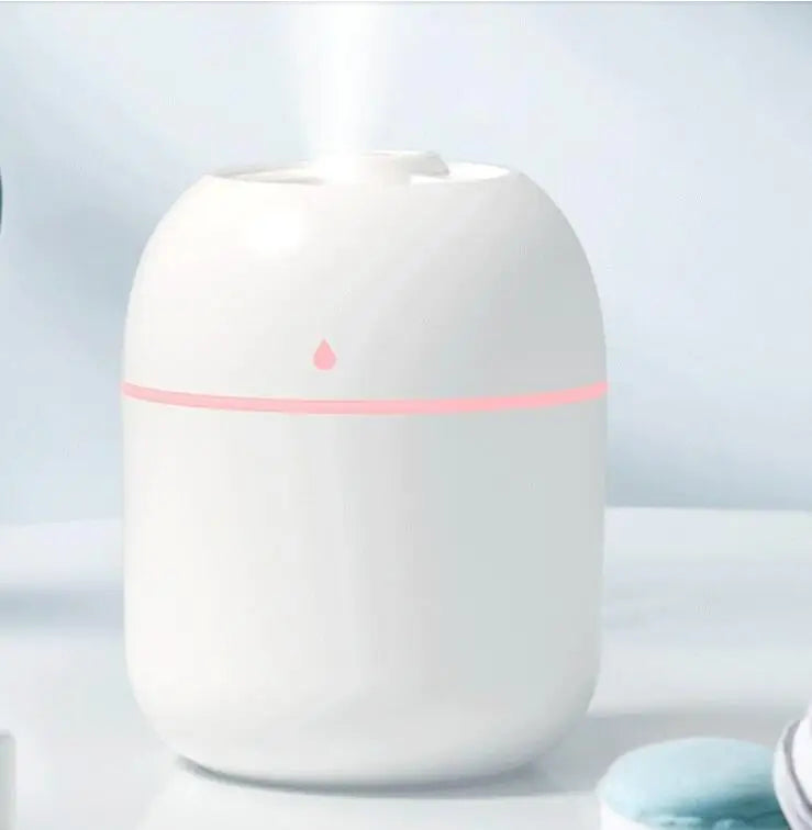 MistPure 250ML USB Mini Humidifier – Ultrasonic Cool Mist Diffuser