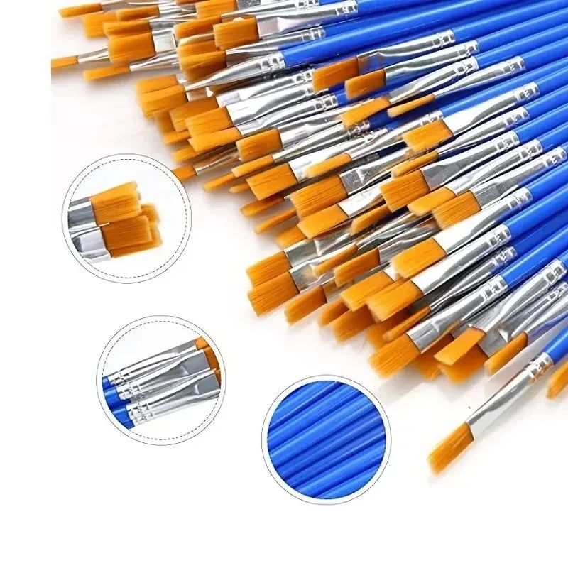 10-Piece Paint Brush Set