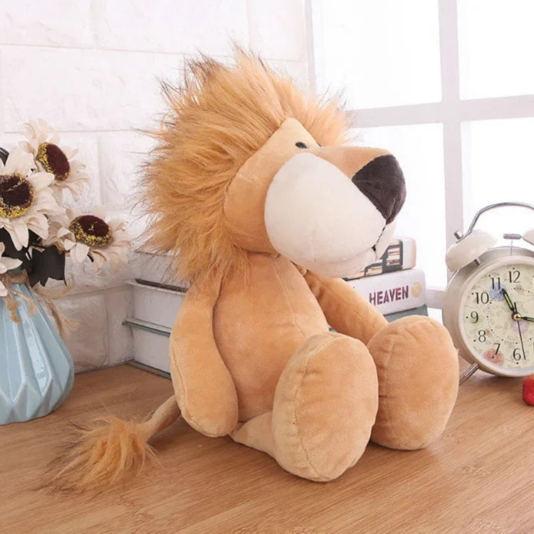 Jungle Animal Plush Toy Set – Soft Stuffed Wildlife Friends