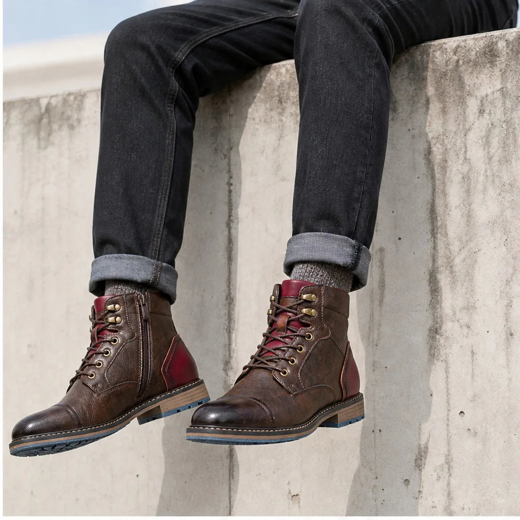 Men's Comfortable Retro Ankle Boots