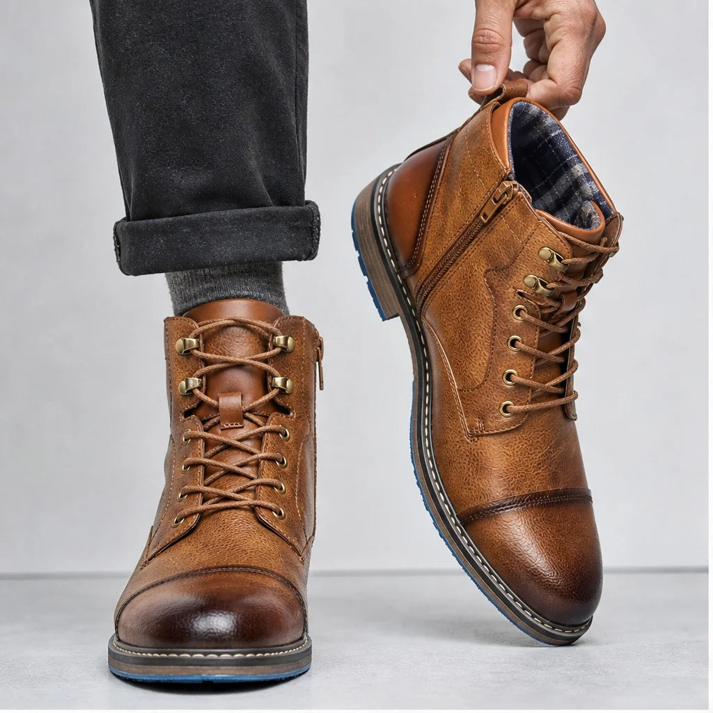 Men's Comfortable Retro Ankle Boots