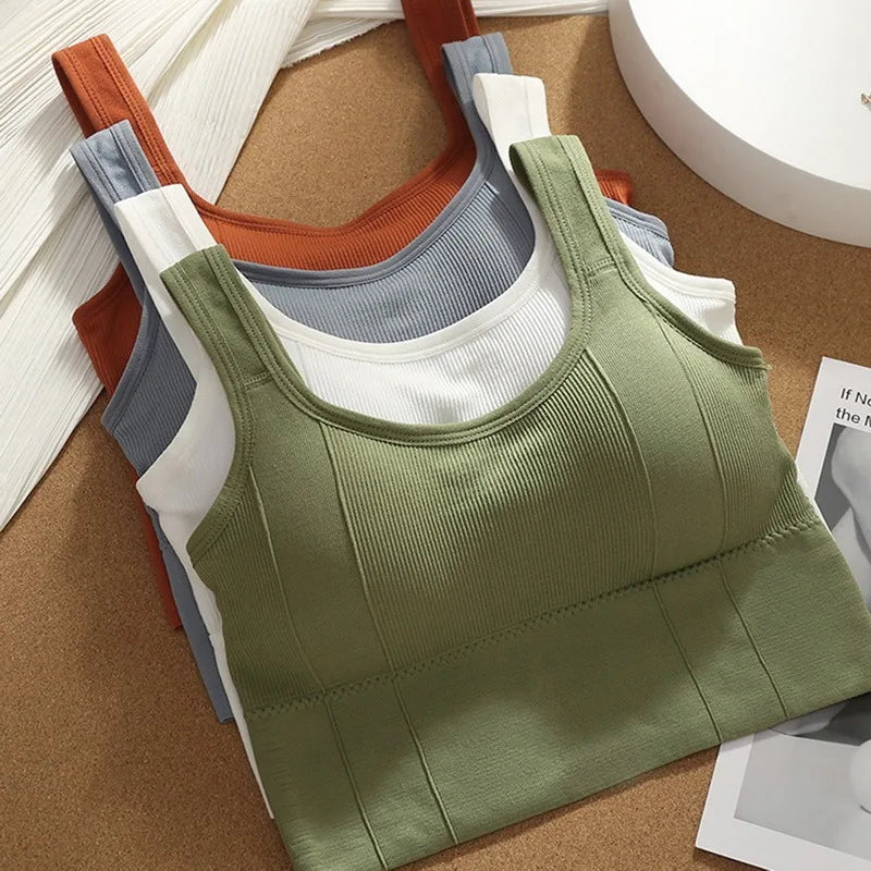 Women's Seamless Breathable Sports Bra