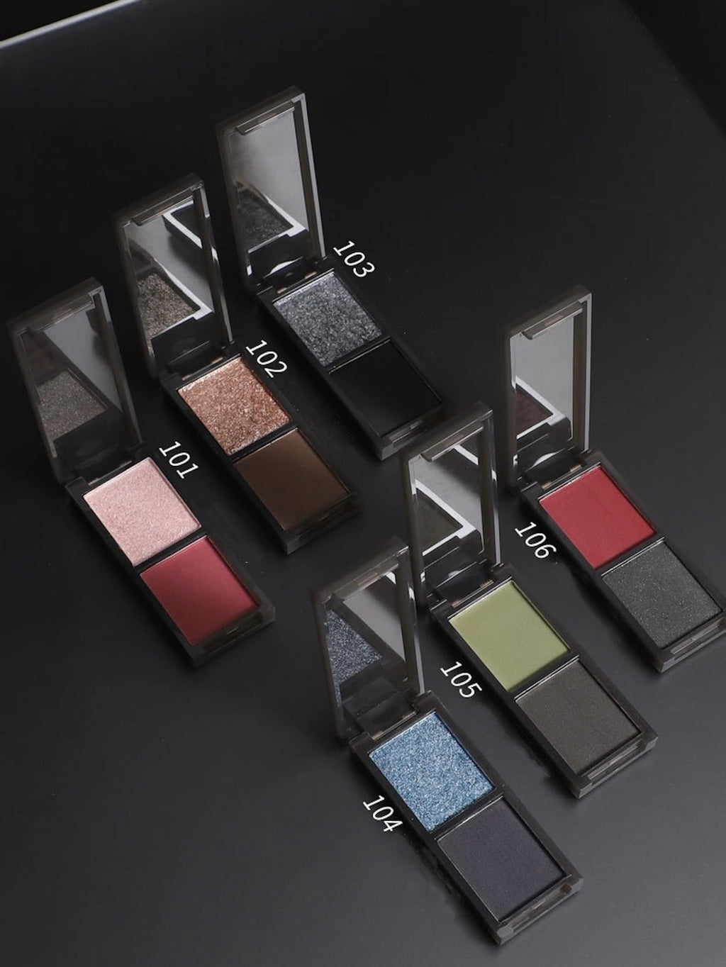 Biya 2-Color Matte Eyeshadow Palette