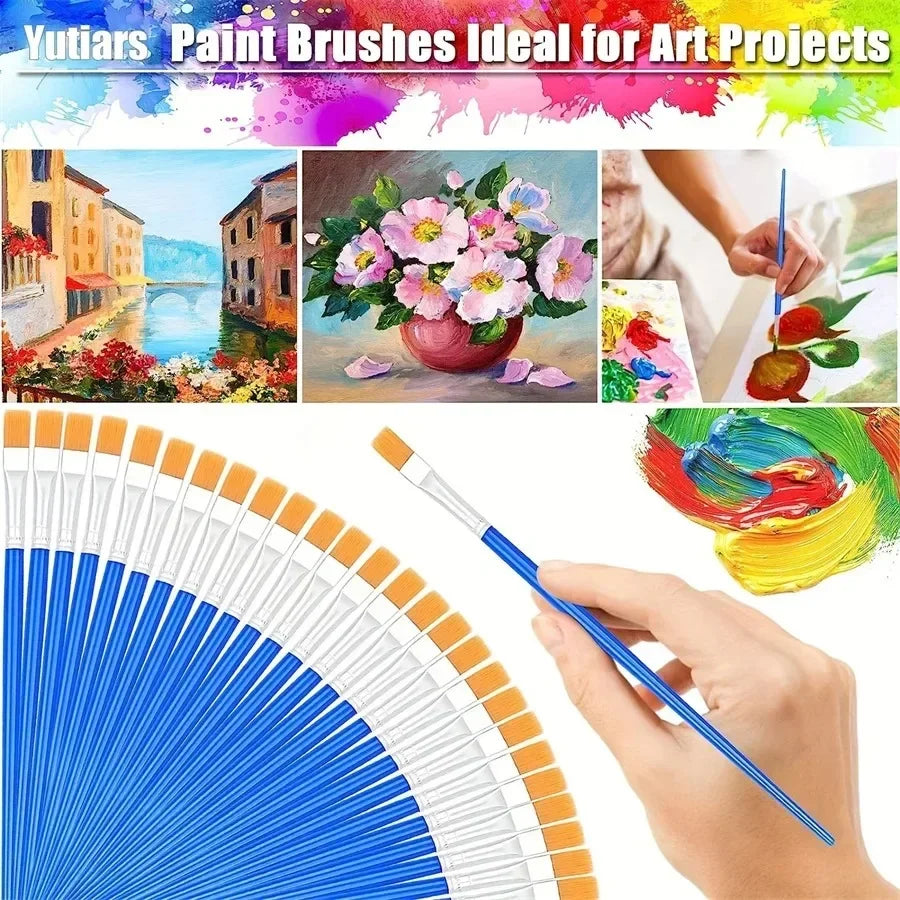 10-Piece Paint Brush Set