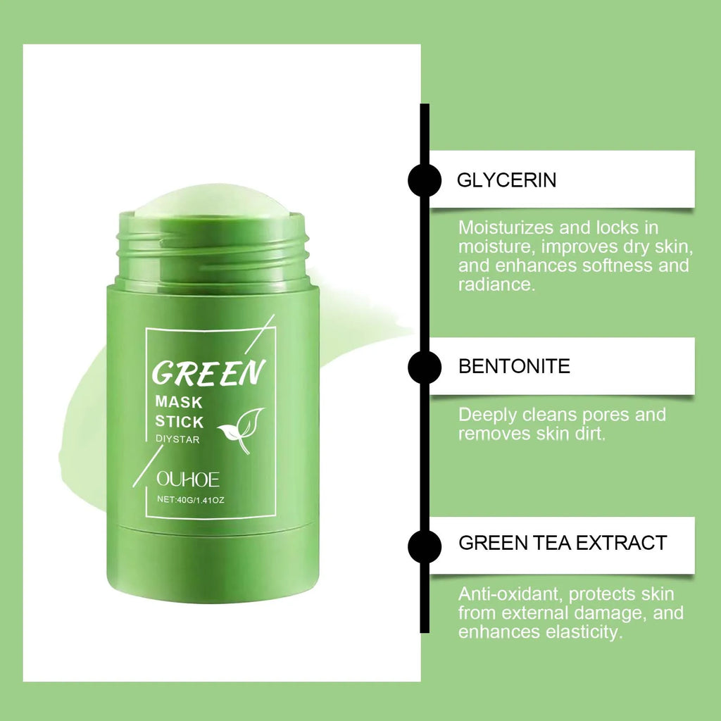 Volcano Green Tea Pore Cleansing Mask Stick