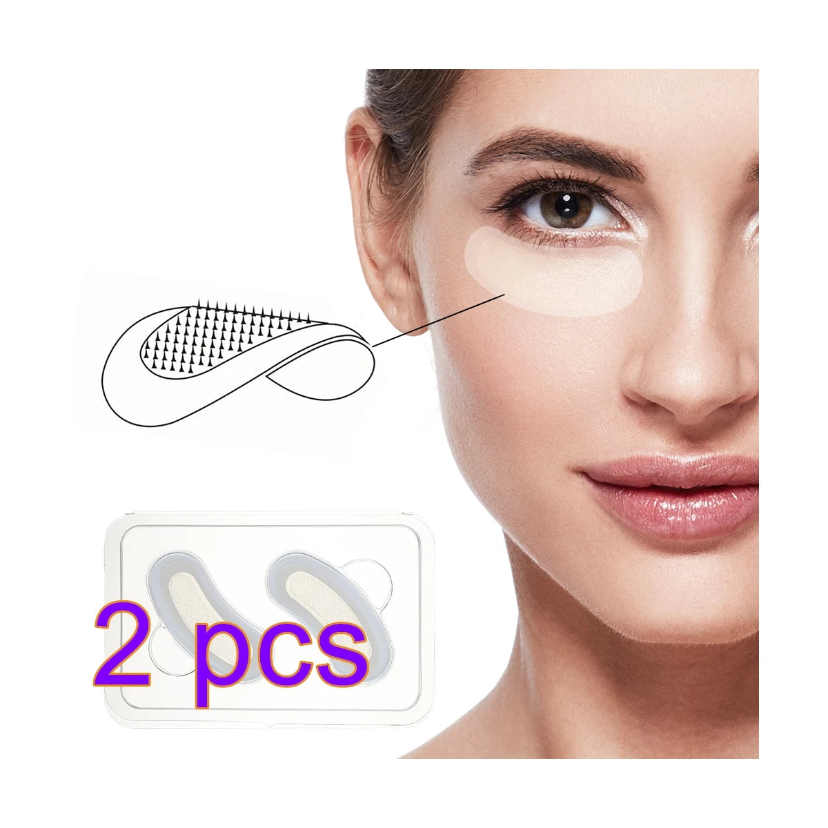 Hyaluronic Acid Microneedle Eye Patches - Anti Aging
