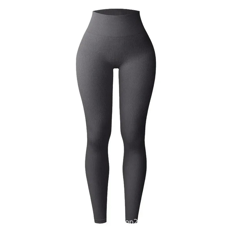 FlexKnit Seamless High-Waist Yoga Leggings