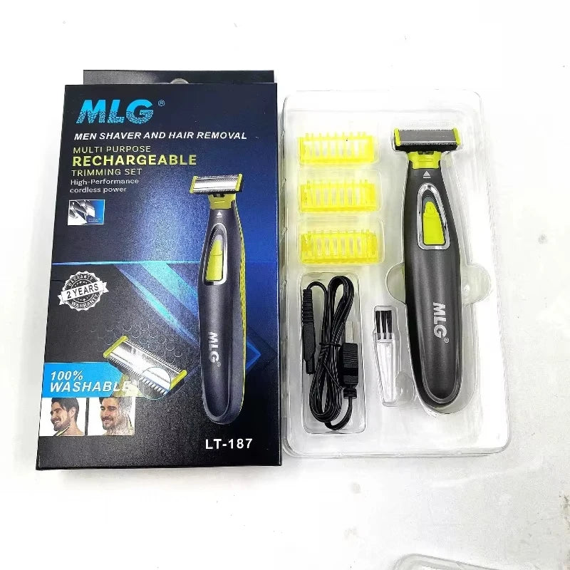 Men's Electric Portable Shaver – USB Rechargeable Trimmer