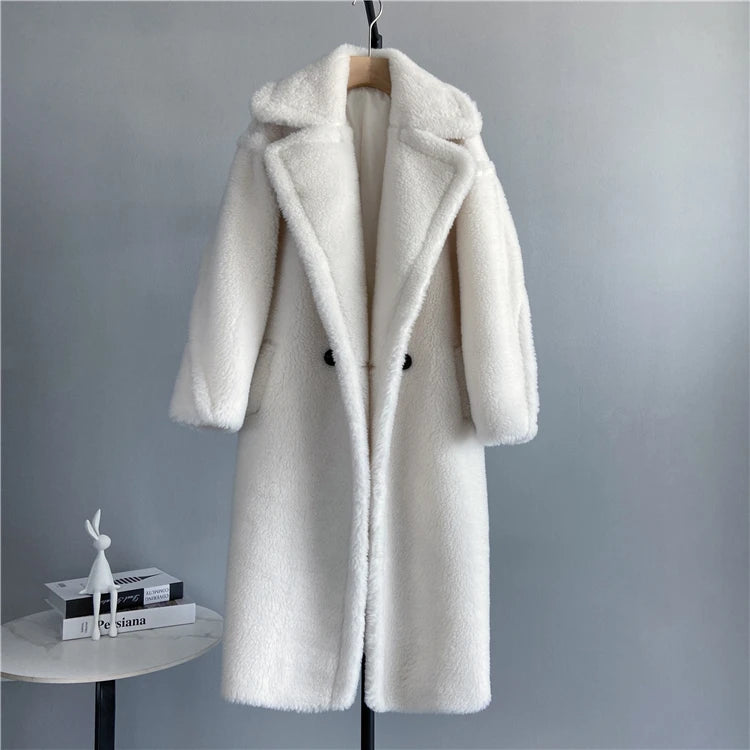 Women's Long Teddy Winter Coat