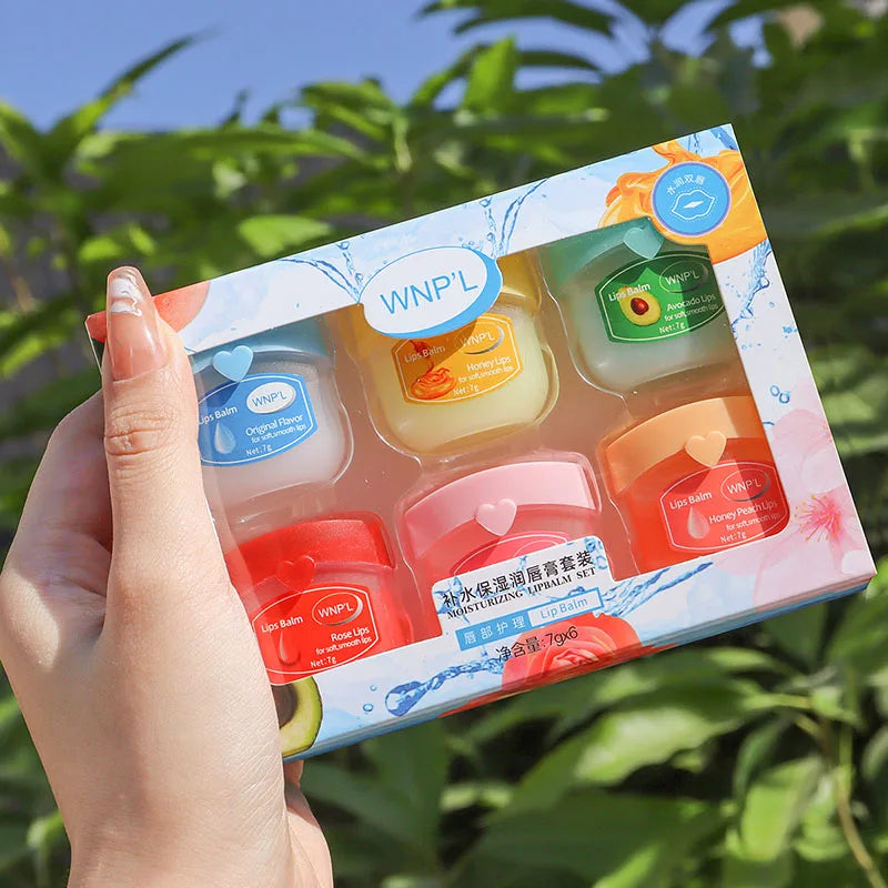 Moisturizing Lip Balm Set (4/6/8pcs)