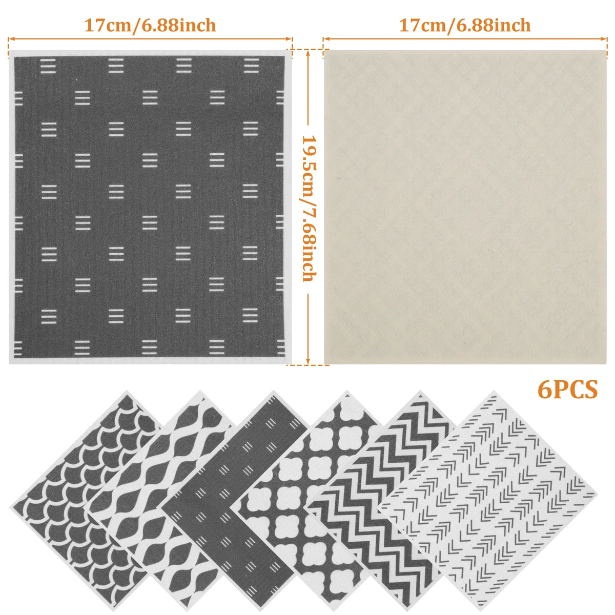 SwedishClean Absorbent Dishcloths