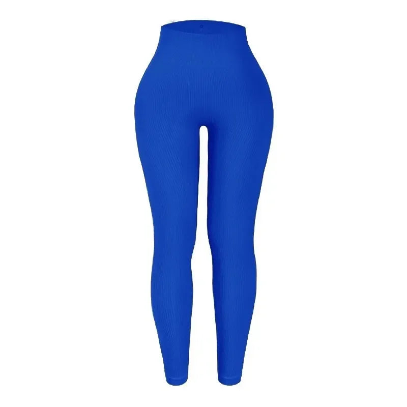 FlexKnit Seamless High-Waist Yoga Leggings