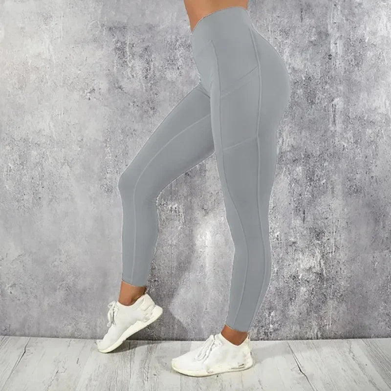 Women's High Waist Yoga Leggings with Pockets