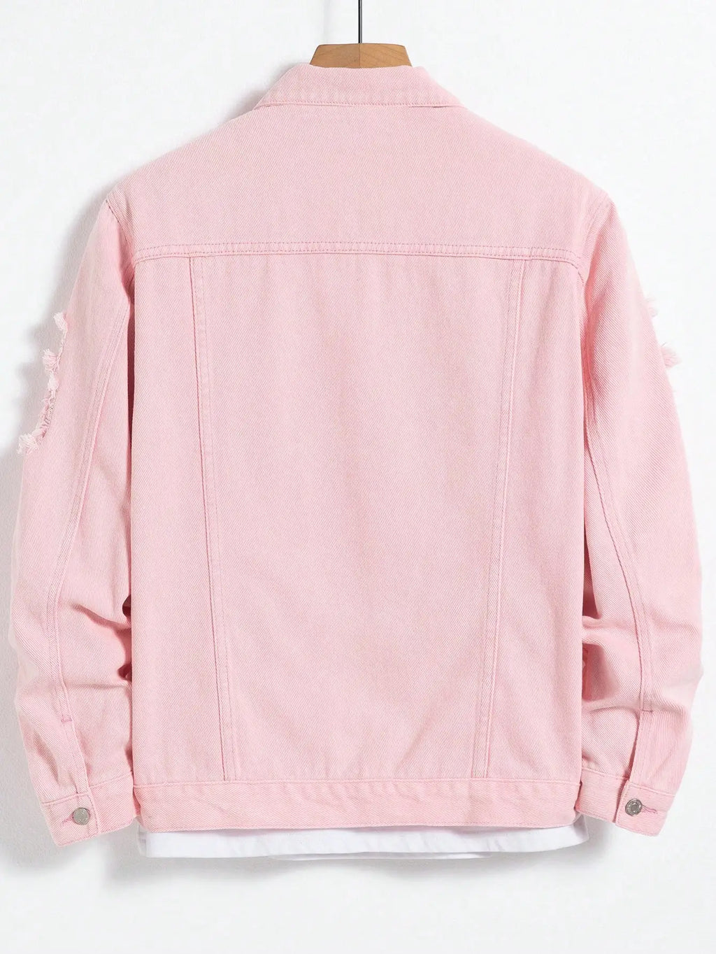 Men's Ripped Denim Jacket