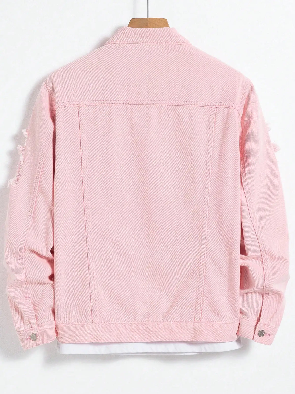 Men's Ripped Denim Jacket