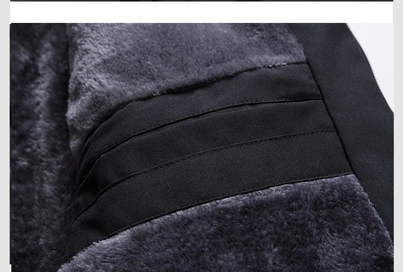 Men's Fleece-Lined Puffer Jacket