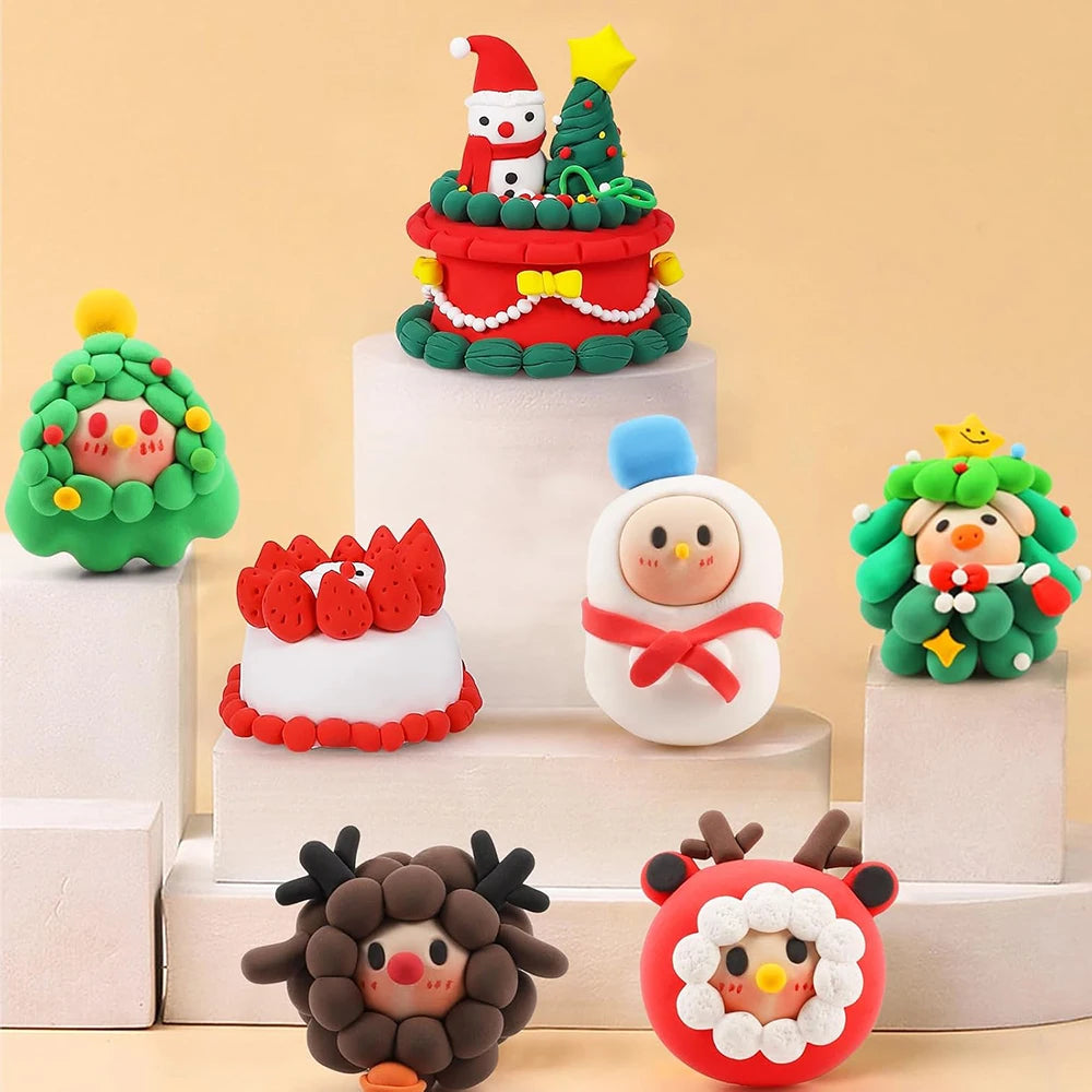 24-Color Air Dry Clay Kit