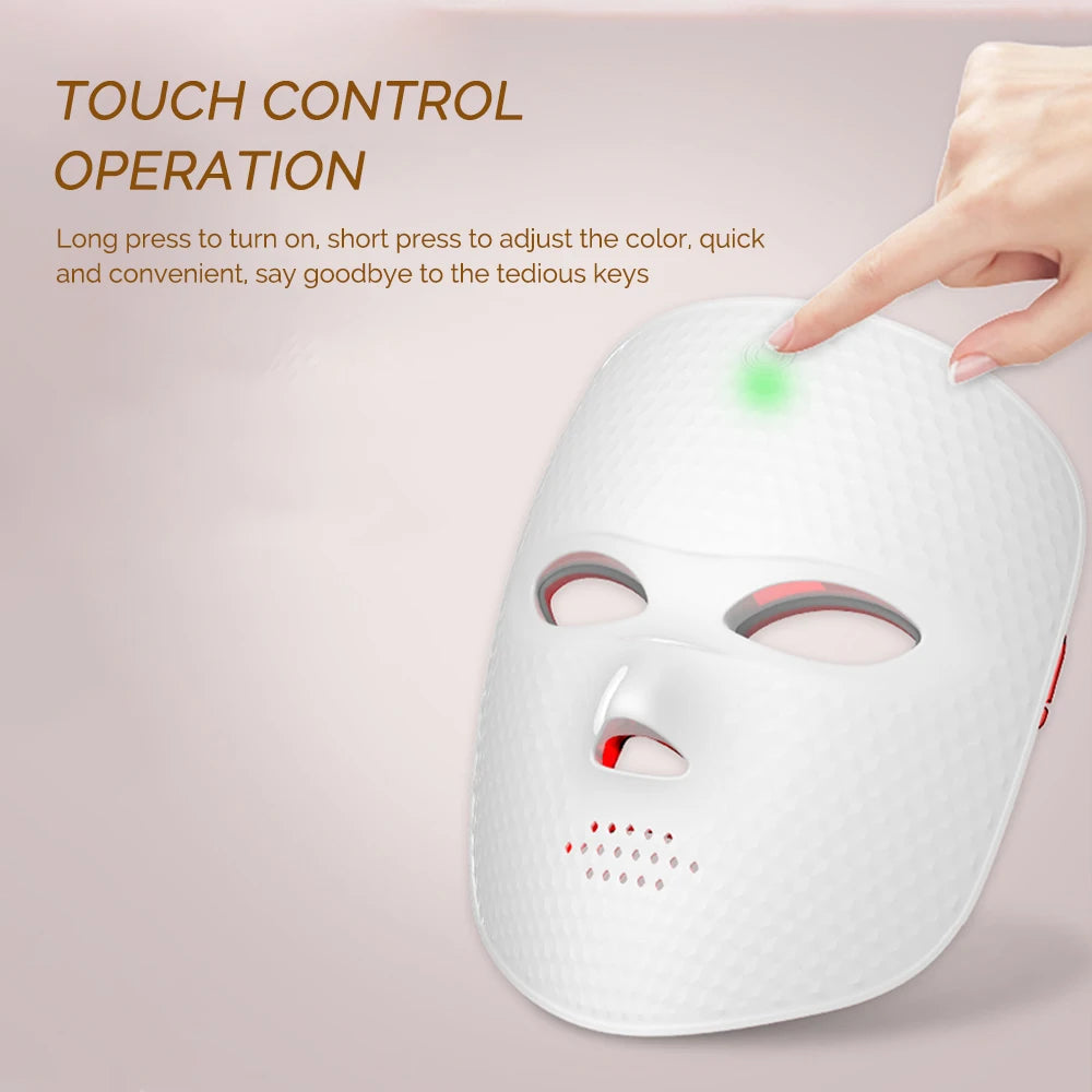 LumaGlow Red Light Therapy Face Mask