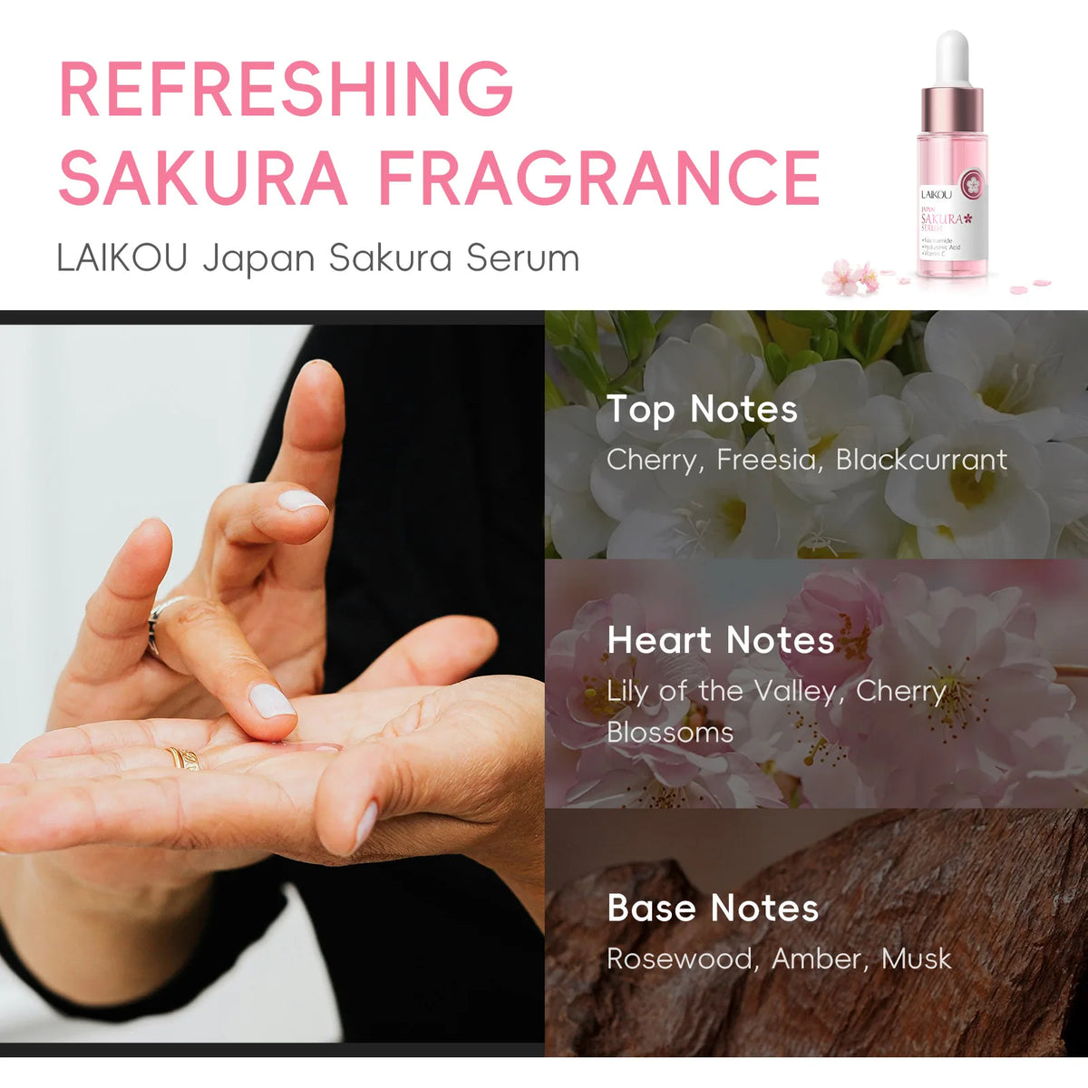 LAIKOU Sakura Face Serum