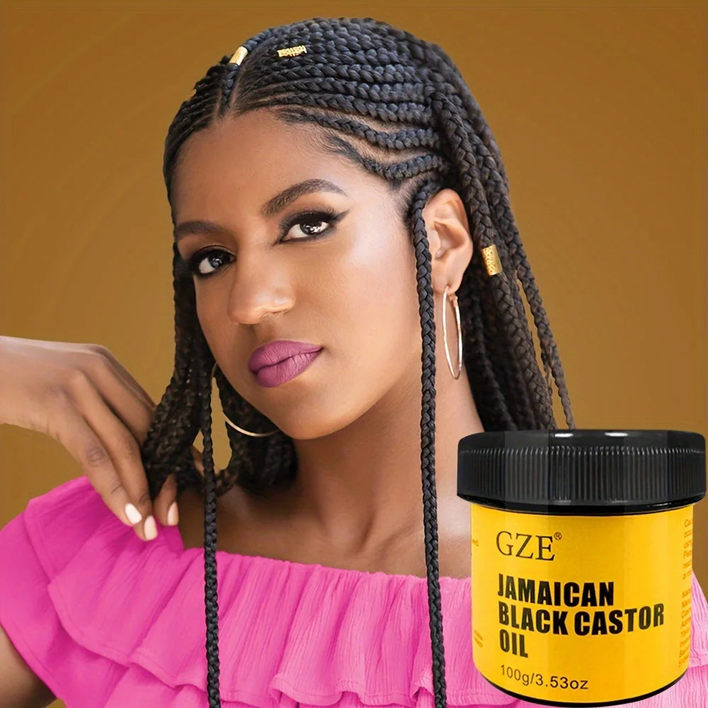 Cold-Pressed Castor Oil for Hair & Scalp