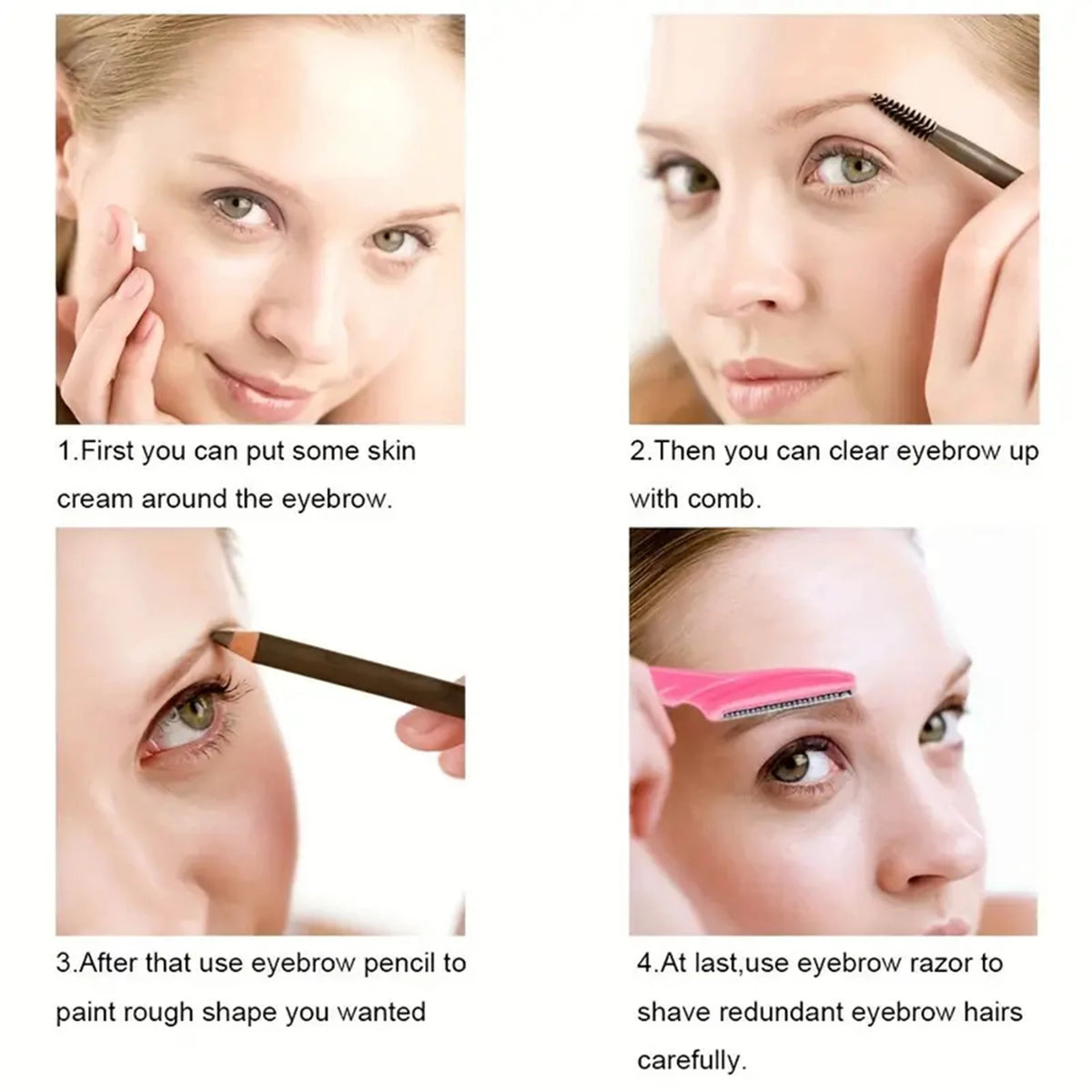 Eyebrow and Face Razors