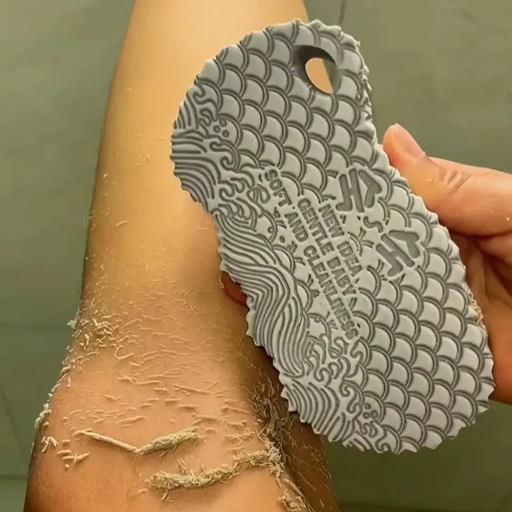 3D Exfoliating Bath Sponge — Dead Skin Remover Shower Scrubber