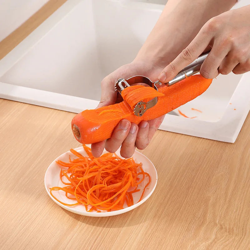 Stainless Steel Vegetable Grater and Peeler