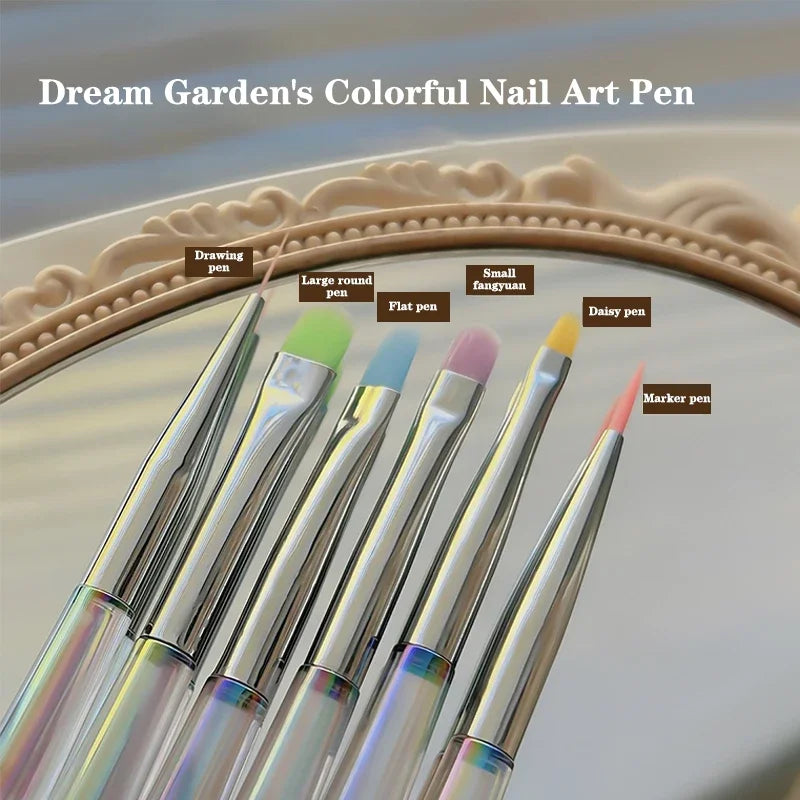 Nail Art Design Pen Set – Fine Detail Painting Brushes
