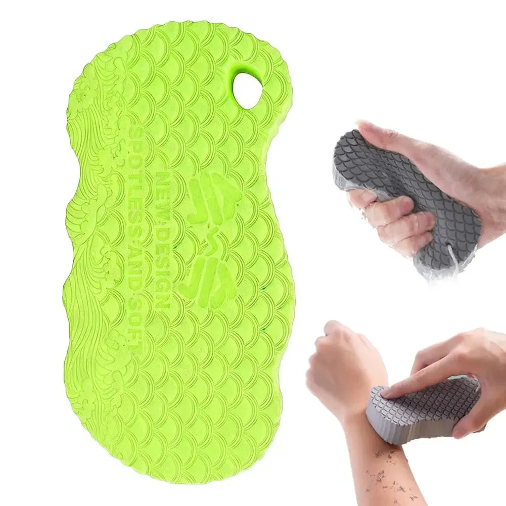 3D Exfoliating Bath Sponge — Dead Skin Remover Shower Scrubber
