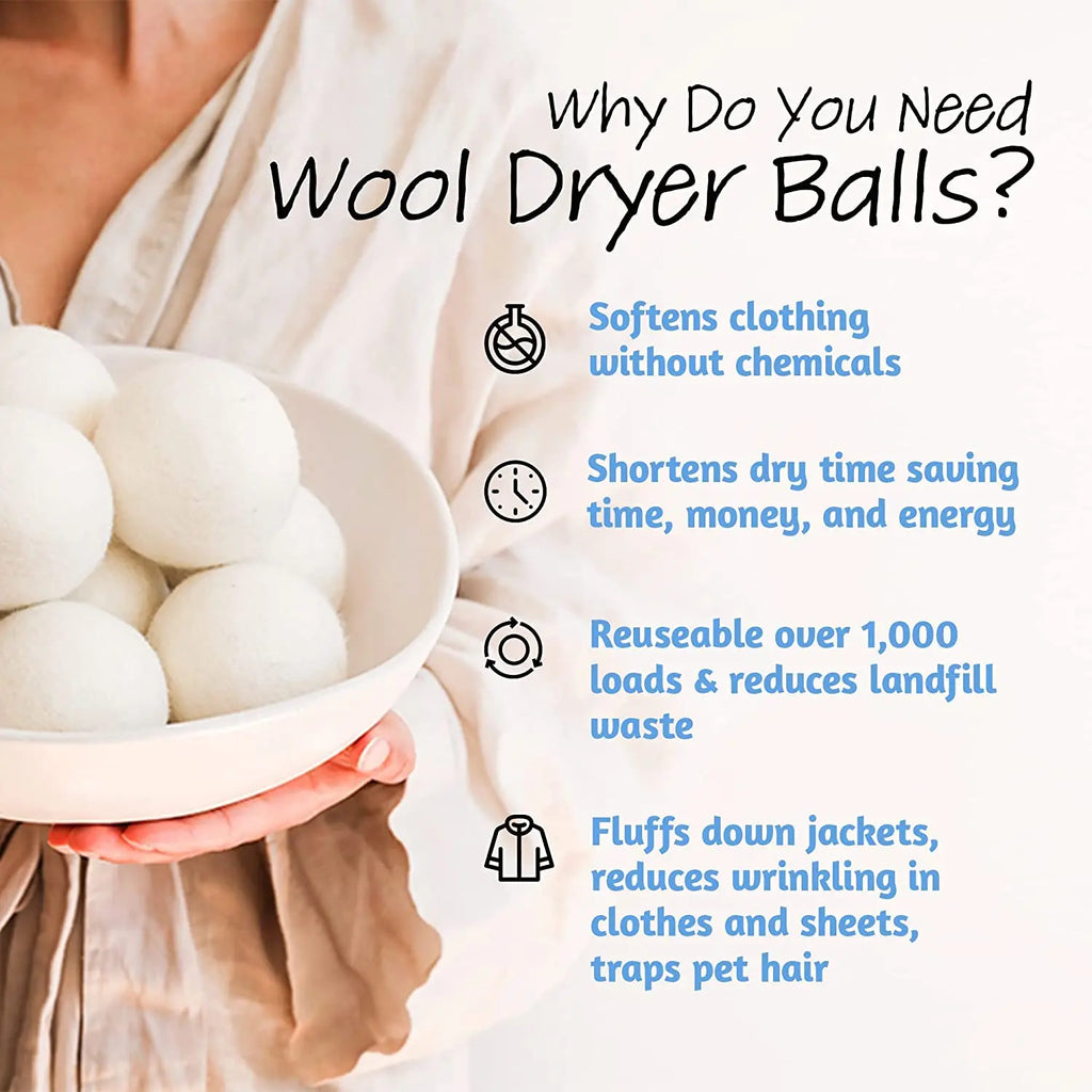 WoolDry Premium Wool Dryer Balls