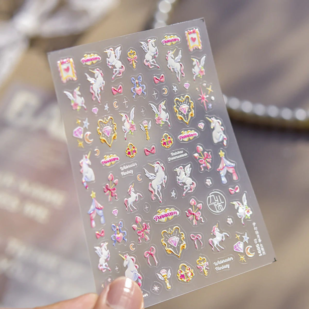 Cat Paw Nail Art Stickers – 3D Embossed Self-Adhesive Decals