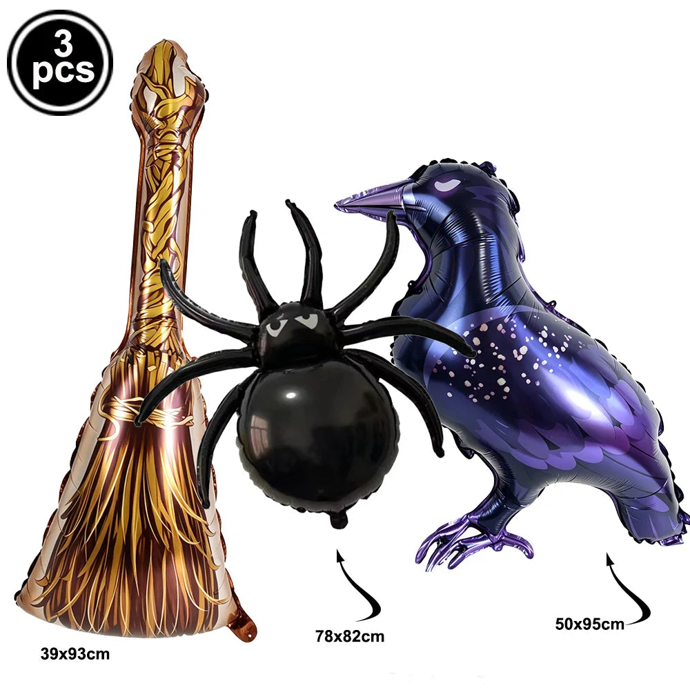 Halloween Foil Balloons – Large Standing Haunted House Balloons
