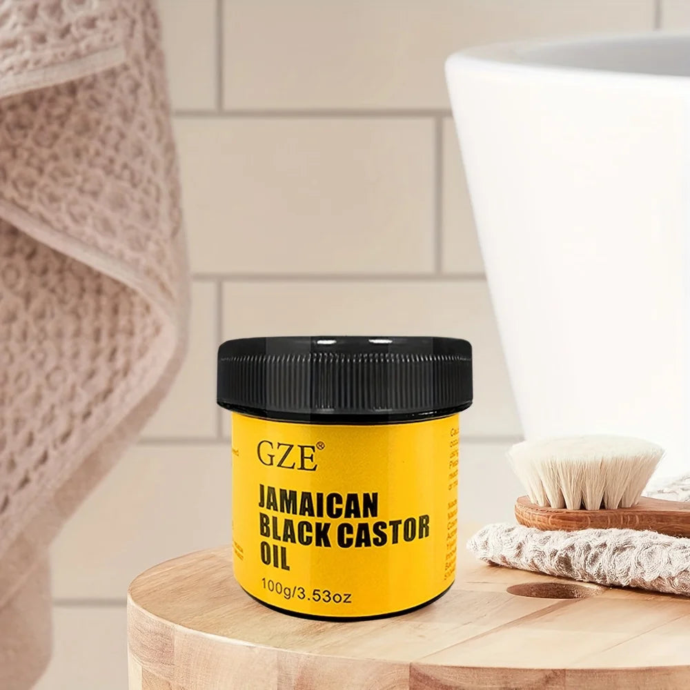 Cold-Pressed Castor Oil for Hair & Scalp
