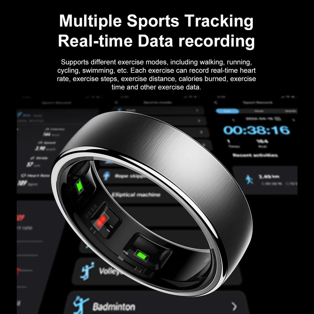 PulseTrack Smart Fitness Ring