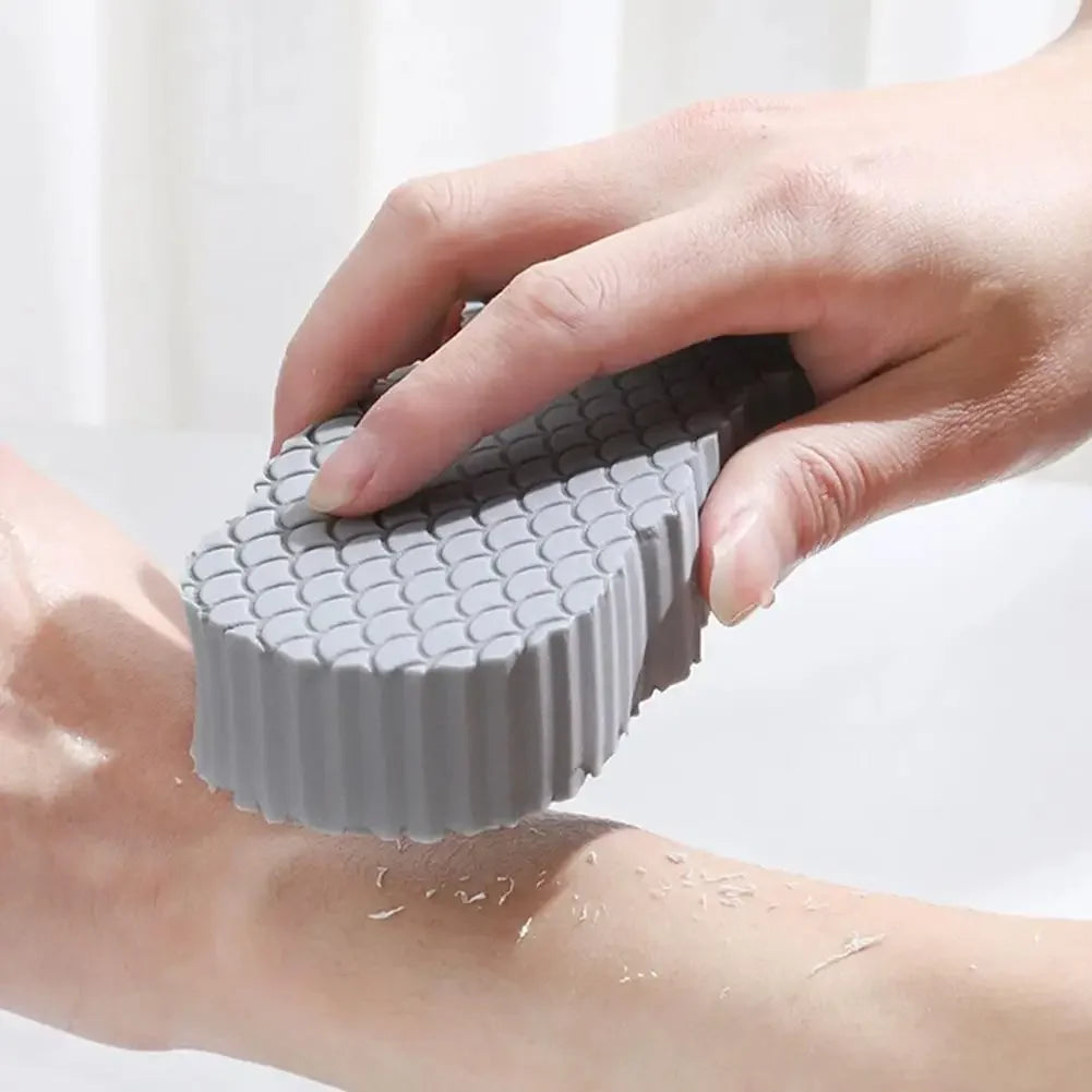 3D Exfoliating Bath Sponge — Dead Skin Remover Shower Scrubber
