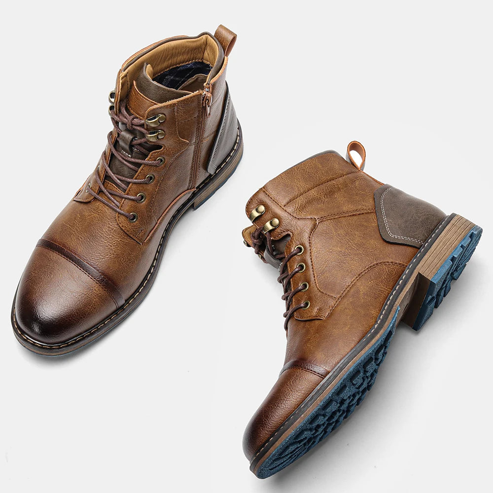 Men's Comfortable Retro Ankle Boots